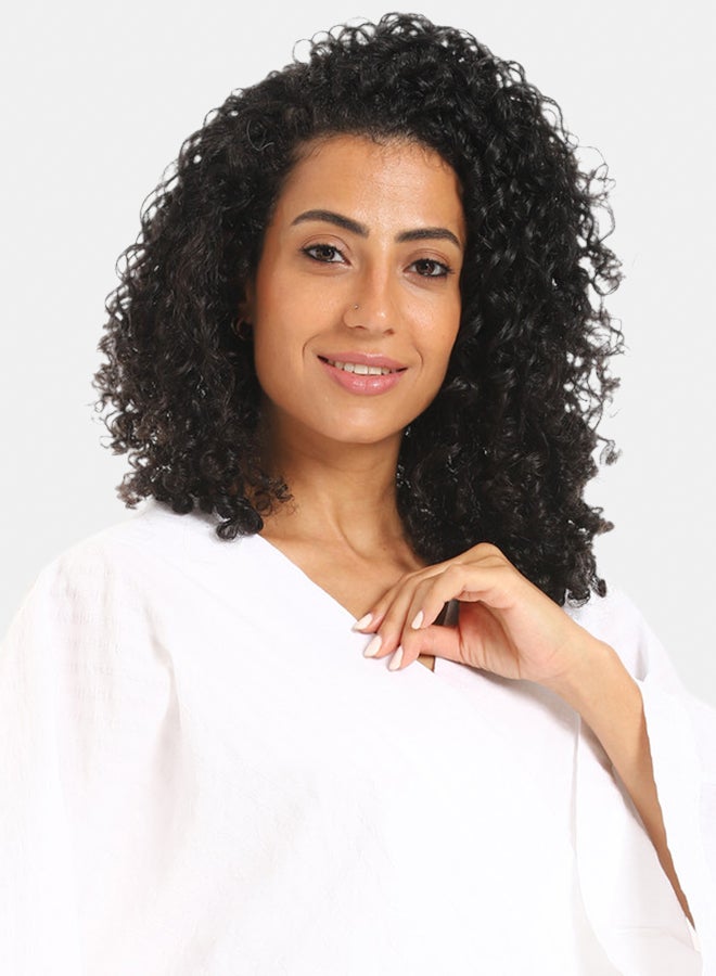 Azul Waist Legnth Crossed Blouse - Image 2
